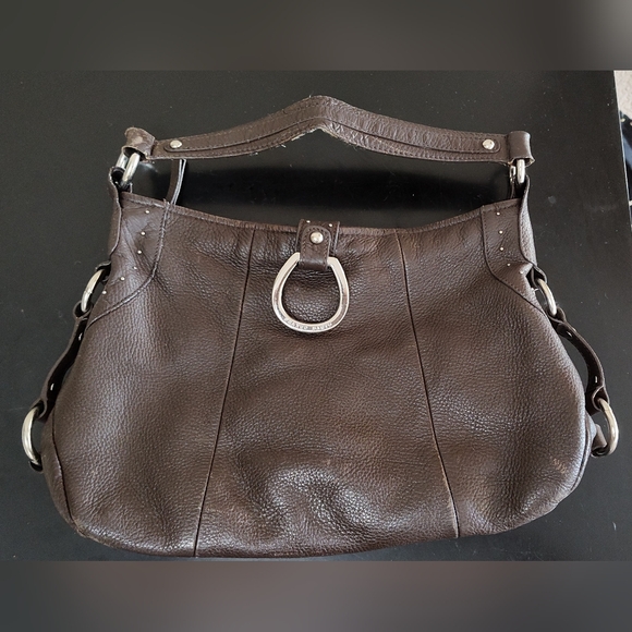 Franco Sarto brown leather shoulder, under arm bag - Picture 2 of 12